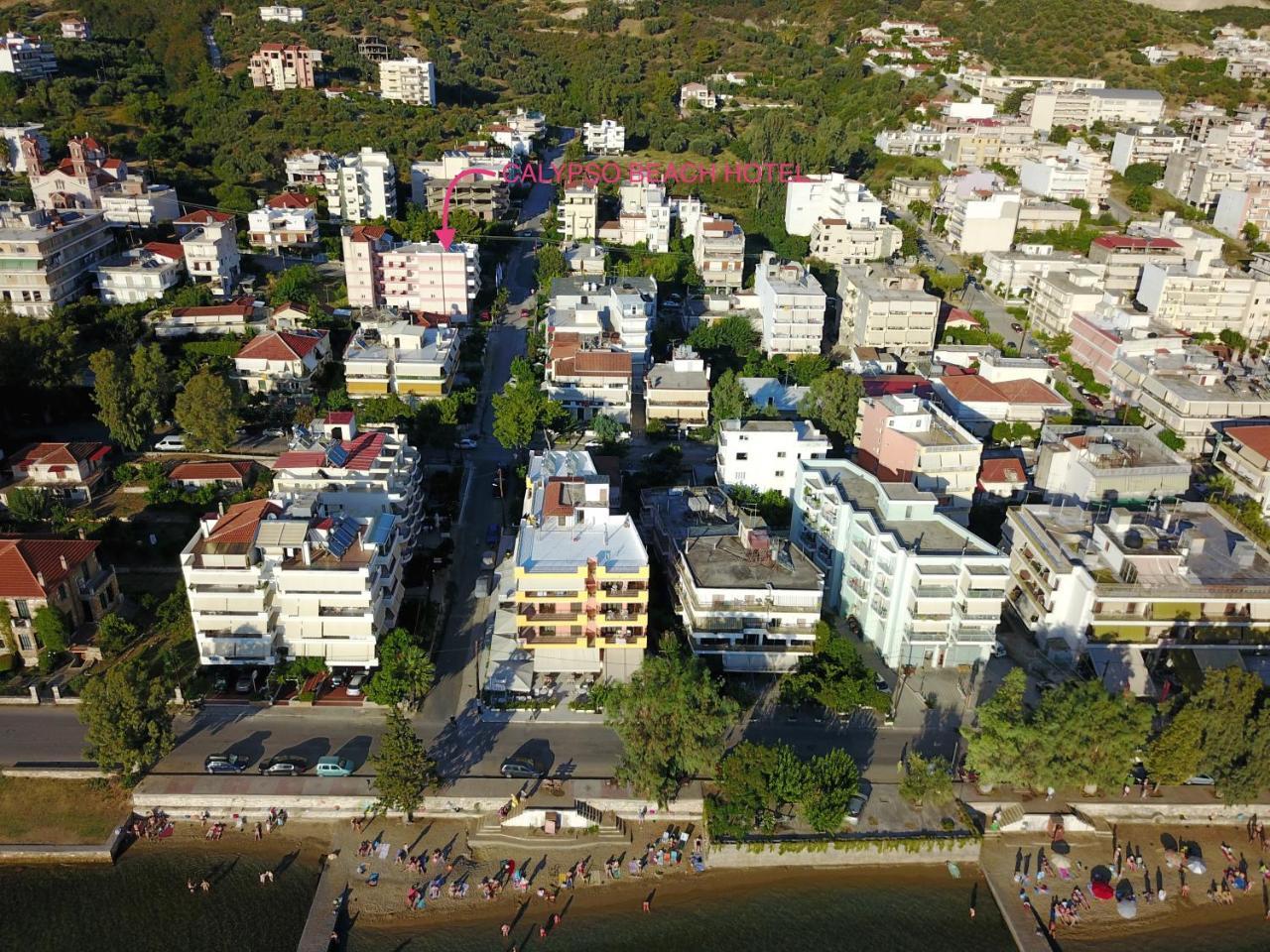 Calypso Beach Hotel Лутра-Эдипсу Экстерьер фото