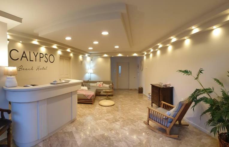 Calypso Beach Hotel Лутра-Эдипсу Экстерьер фото